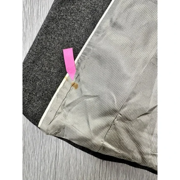 Banana Republic Gray Suit Size 12 Womens Wool Blend Lined Career Business - Picture 9 of 9